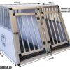 Hunde Alubox - 110x95x77 EG - Comfort - Art.Nr. 11095EGC