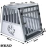 Hunde Alubox - 50x60x50 - Comfort - Art.Nr. 5060C