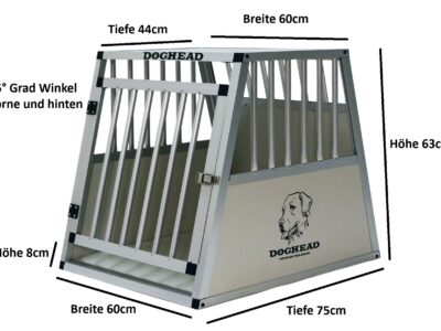 Hunde Alubox – 60x75x63 – Comfort – Art.Nr. 6075C