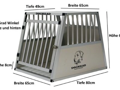Hunde Alubox – 65x80x63 – Comfort – Art.Nr. 6580C
