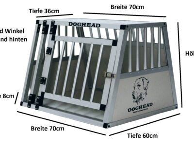 Hunde Alubox – 70x60x50 – Comfort – Art.Nr. 7060C