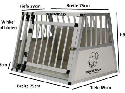 Hunde Alubox – 75x65x55 – Comfort – Art.Nr. 7565C