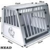 Hunde Alubox - 75x65x55 - Comfort - Art.Nr. 7565C