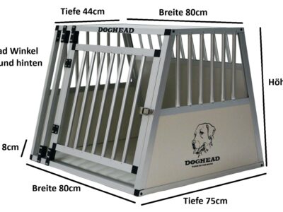 Hunde Alubox – 80x75x63 – Comfort – Art.Nr. 8075C