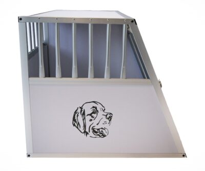 Hunde Alubox – 95x75x63 EG – Comfort – Art.Nr. 9575EGC