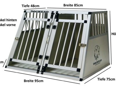 Hunde Alubox – 95x75x63 EG – Comfort – Art.Nr. 9575EGC
