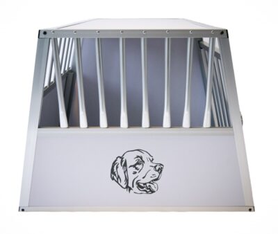 Hunde Alubox – 95x85x63 DG – Comfort – nicht für Kombis geeignet – Art.Nr. 9585DGC
