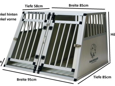 Hunde Alubox – 95x85x63 EG – Comfort – Art.Nr. 9585EGC