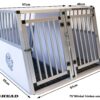 Hunde Alubox - 97x85x69 DG - Comfort - Art.Nr. 9785DGC