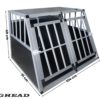Hunde Alubox - 104x91x69 EG - Ecoline - Art.Nr. 10491EGE