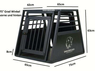 Hunde Alubox – 65x75x63 – PRO – Art.Nr. 6575P