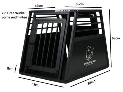Hunde Alubox – 65x85x69 – PRO – Art.Nr. 6585P