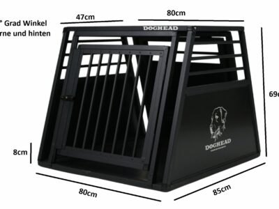Hunde Alubox – 80x85x69 – PRO – Art.Nr. 8085P