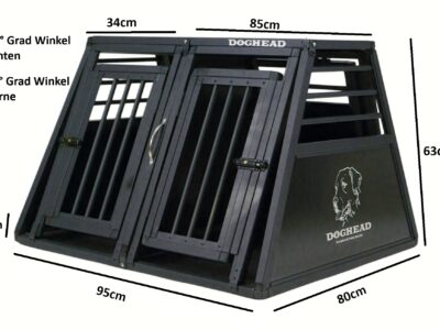 Hunde Alubox – 95x80x63 – PRO – Art.Nr. 9580P