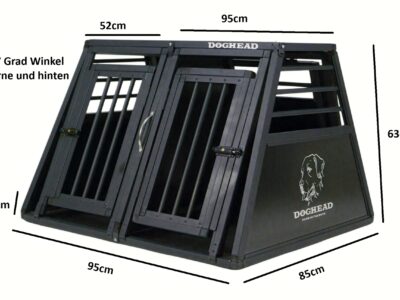 Hunde Alubox – 95x85x63 – PRO – Art.Nr. 9585P